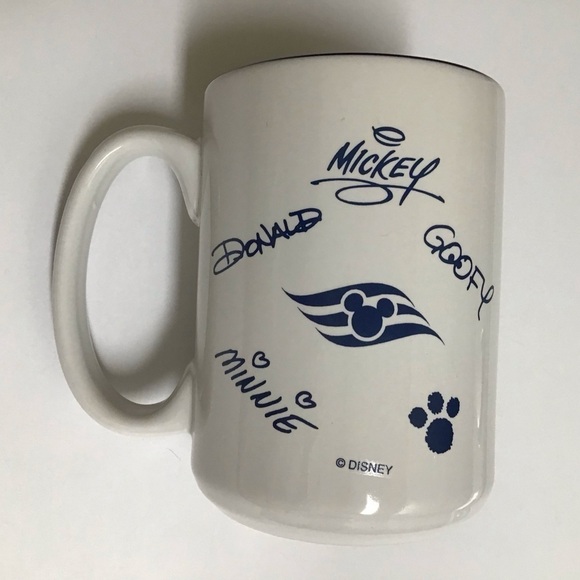 NEW Disney Cruise Line I Love Grandma Coffee Mug Tea Cup Ceramic Mickey Vintage - Picture 2 of 9